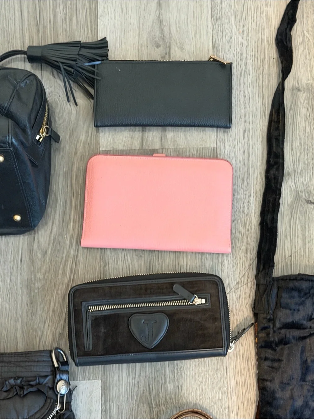 Juicy Couture Micheal Kors Jennifer Lopez Handbags Crossbody Wallet Lot